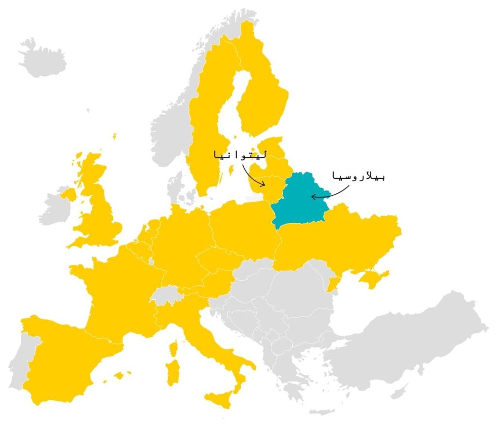 ما تأثير وقف دول أوروبية رحلاتها في المجال الجوي البيلاروسي بعد حادث طائرة رايان إير؟