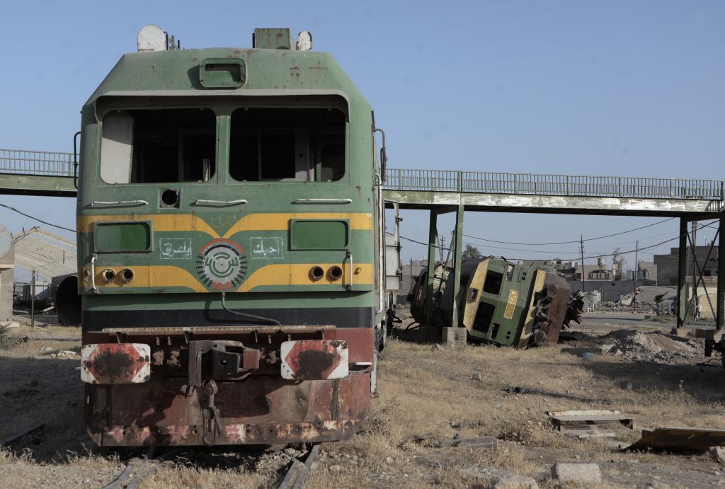 محاولات إعادة إحياء محطة قطار الموصل ضحية إرهاب داعش