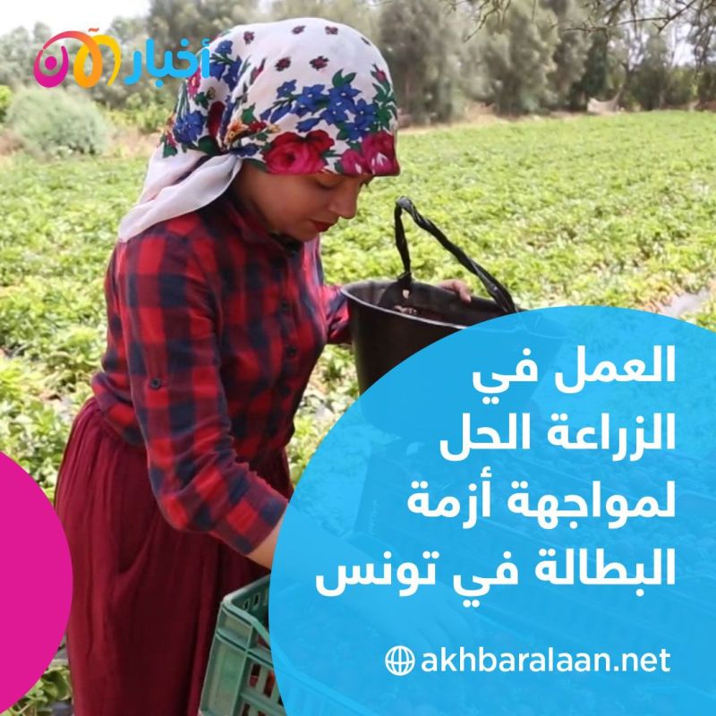 الشابة التونسية أسماء القماطي: العمل في الزراعة الحلّ الأمثل لمواجهة أزمة البطالة 1 الشابة التونسية أسماء القماطي: العمل في الزراعة الحلّ الأمثل لمواجهة أزمة البطالة