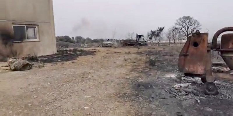 900 شخص يفرون من منازلهم بعد اندلاع حرائق الغابات في سردينيا