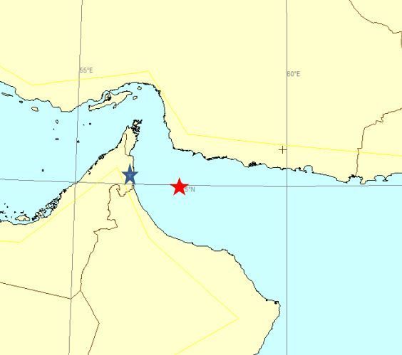 4 سفن في خليج عمان فقدت السيطرة على القيادة 2 4 سفن في خليج عمان فقدت السيطرة على القيادة
