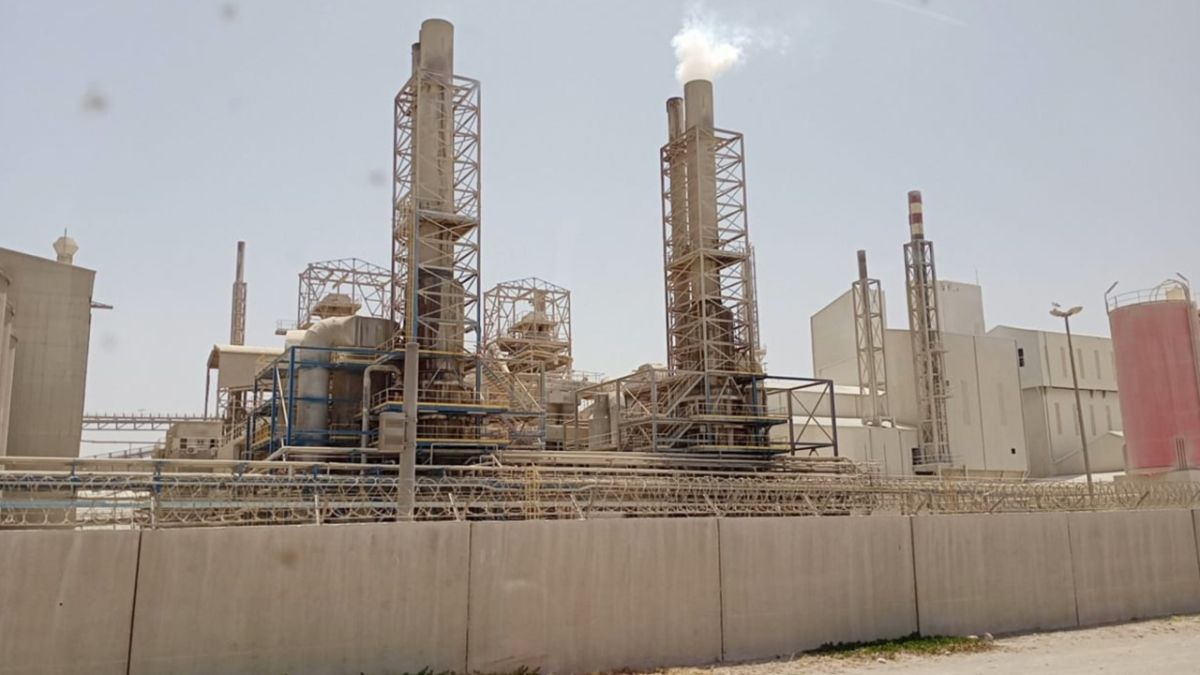 معل الفوسفات في آسفي حيث التلوث الصناعي مرتفع جدا