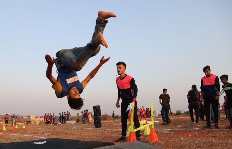 إقامة "أولمبياد الخيام" شمال غرب سوريا 2 إقامة "أولمبياد الخيام" شمال غرب سوريا