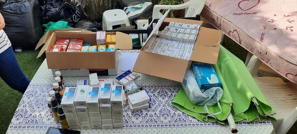 قافلة طبية لقريتي ميشلي وواضية في تيزي وزو لمعالجة مصابي الحرائق في بيوتهم