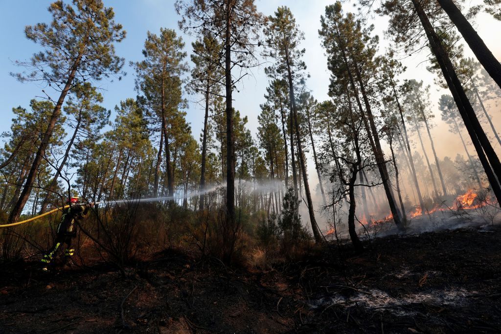 السلطات الفرنسية: احتواء حريق الكوت دازور بدون السيطرة عليه