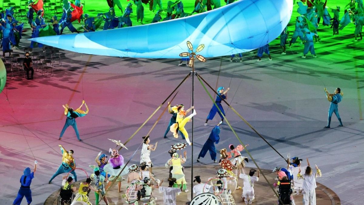 صور ساحرة في حفل افتتاح دورة الألعاب البارالمبية في طوكيو