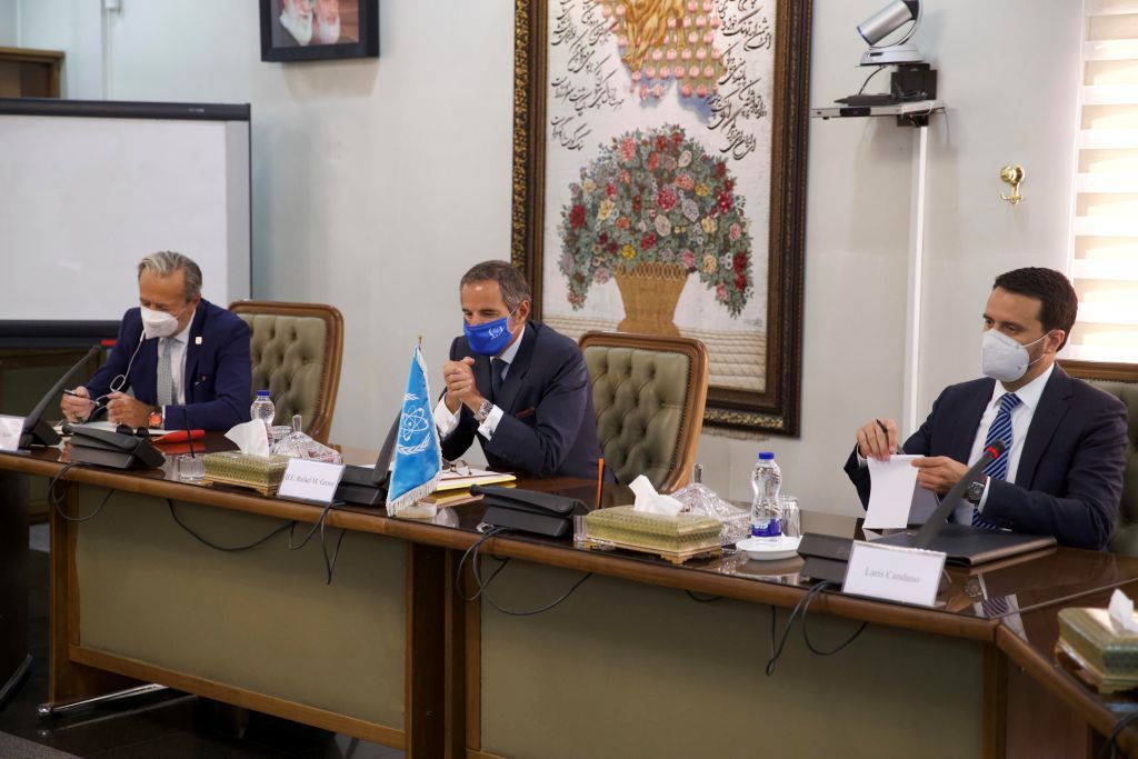 غروسي: المحادثات بشأن جزيئات اليورانيوم قد تستغرق وقتا