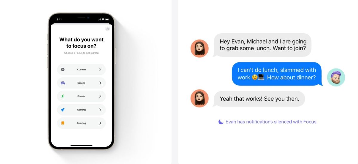 قبل انطلاق حدث أبل 2021.. إليكم كل التفاصيل التي ترغبون في معرفتها عن هاتف أيفون الجديد ونظام IOS 15 - focus mode