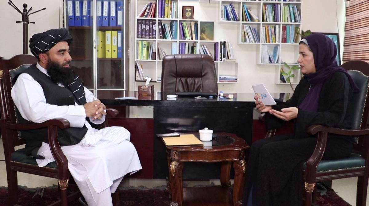 المتحدث باسم طالبان لـ"أخبار الآن": لا تواصل بين طالبان والقاعدة.. وحكومتنا تختلف عن حكومة إيران