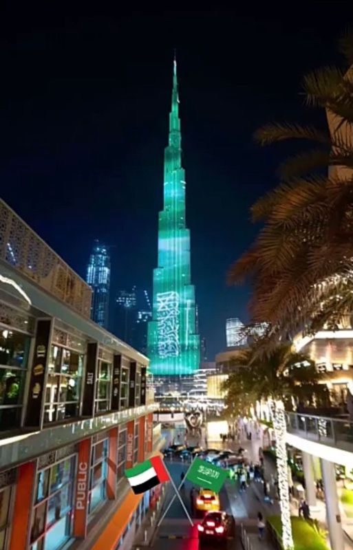 السعودية.. عروض جوية وألعاب نارية بمناسبة اليوم الوطني 91