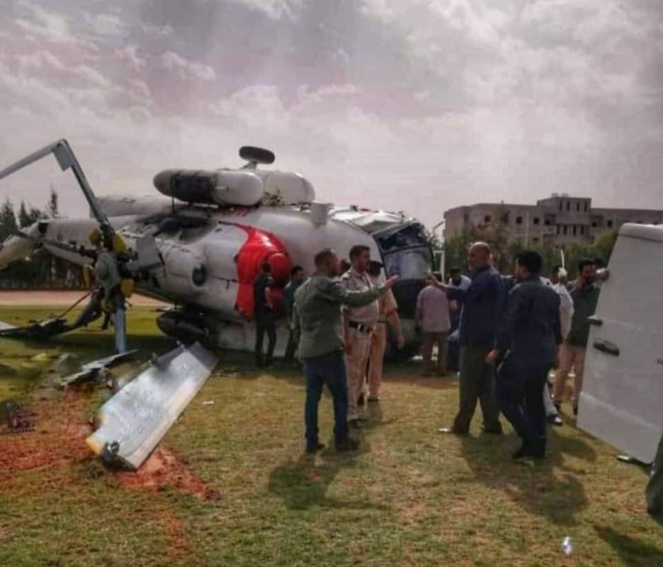 سقوط طائرة تحمل أموالا في ترهونة الليبية