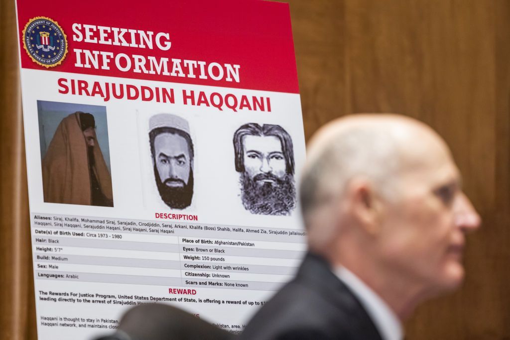 5 ملايين دولار مقابل معلومات حول رئيس شبكة حقاني سراج الدين حقاني