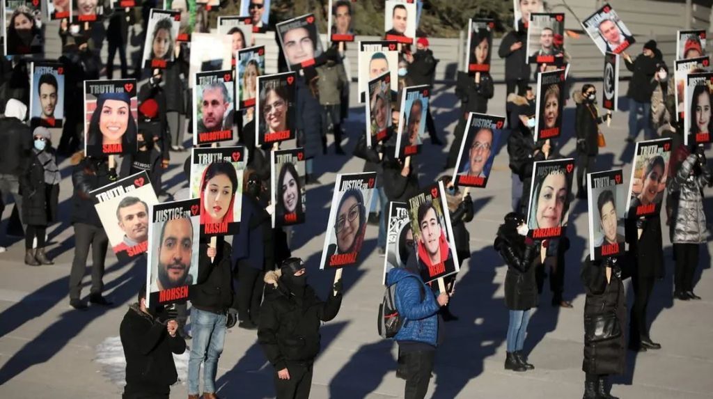 الطائرة الأوكرانية