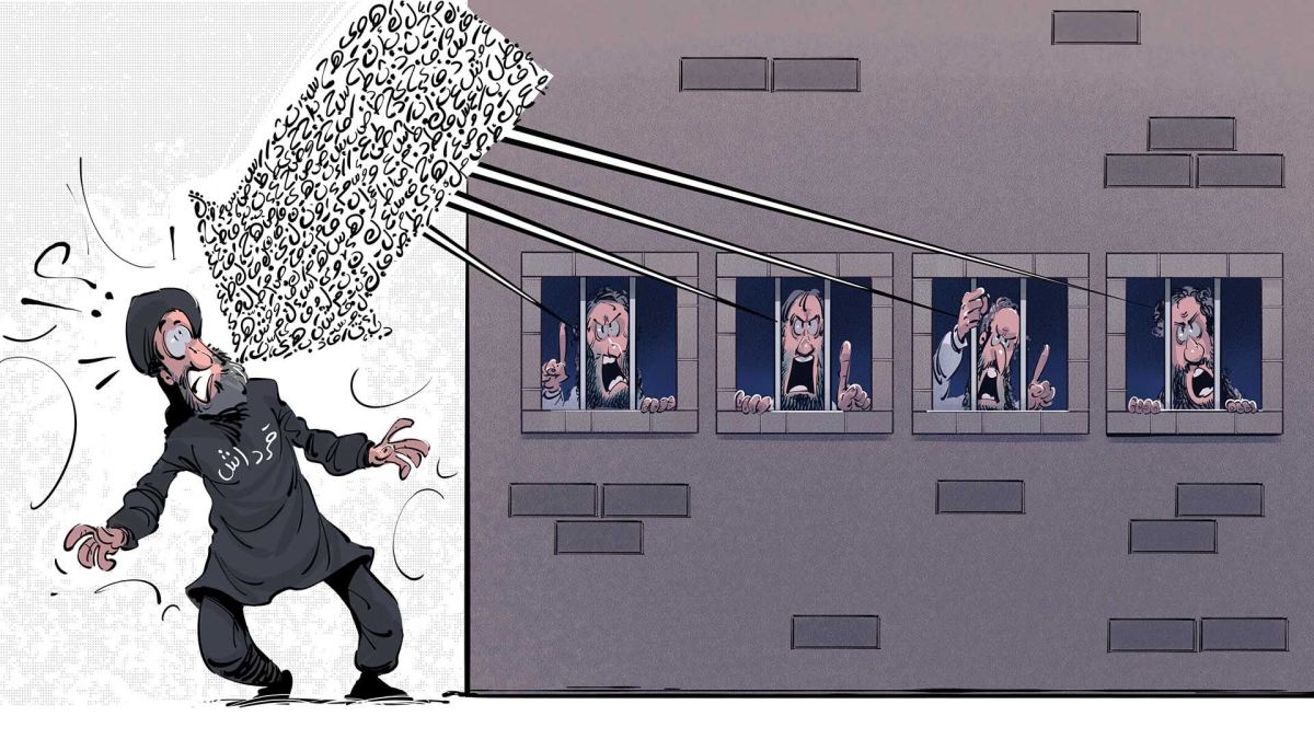 عبدالله قرداش لم يستطع الاختباء من وشايات منشقي ومعتقلي التنظيم