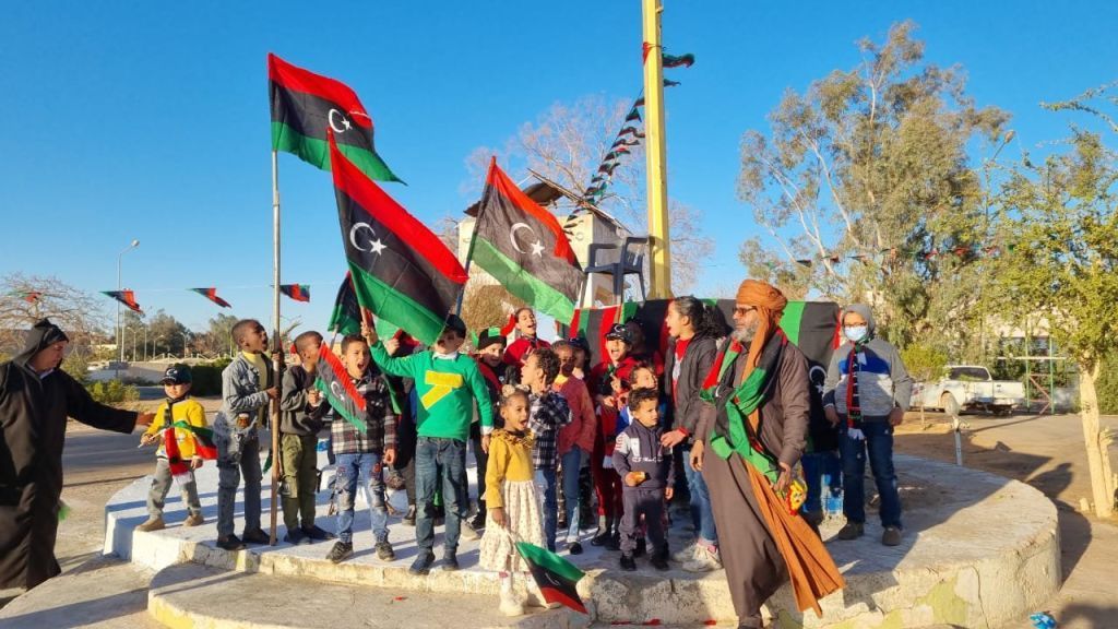 الليبيون يحتفلون بذكرى ثورة 17 فبراير التي أطاحت بنظام معمر القذافي