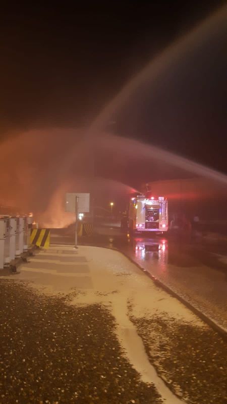 (فيديو وصور) أضرار مادية جراء الهجمات العدائية الحوثية على السعودية