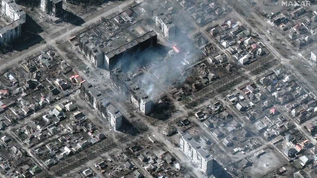  صور جديدة تظهر دماراً هائلاً في ماريوبول بأوكرانيا 