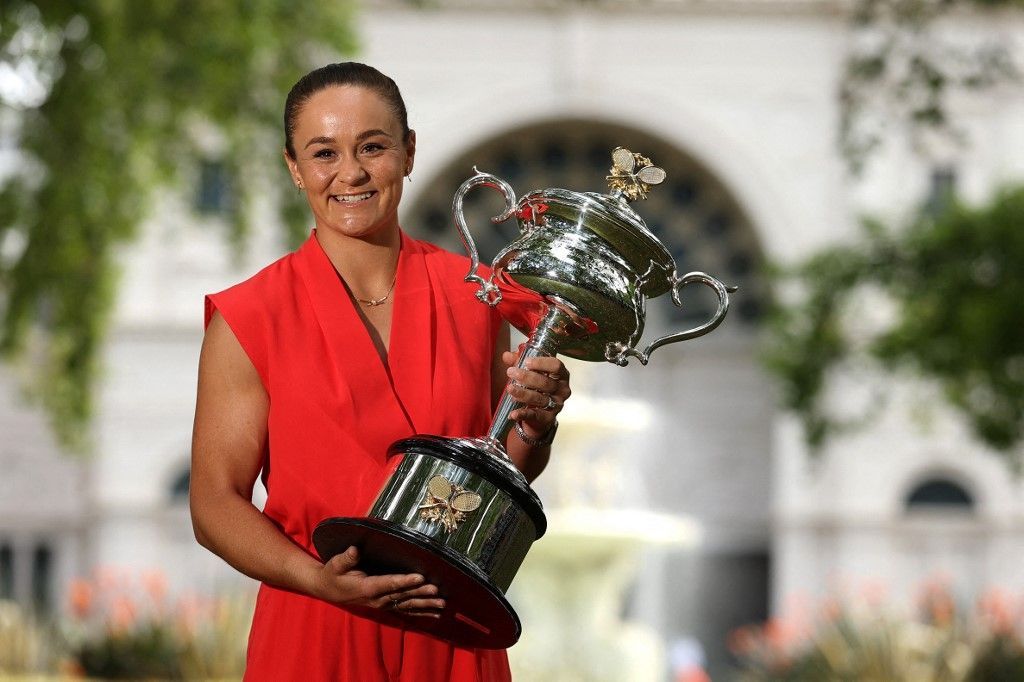 آشلي بارتي تصدم عالم التنس وتعلن اعتزالها عن 25 عاماً