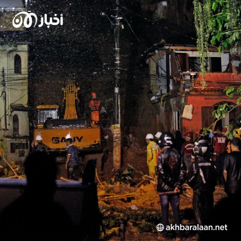 منظر يُظهر الأضرار والانهيارات الطينية الناجمة عن الأمطار الغزيرة في البرازيل. رويترز