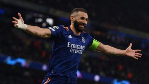 كيف علّق بنزيمة على ثنائيته في شباك مانشستر سيتي؟