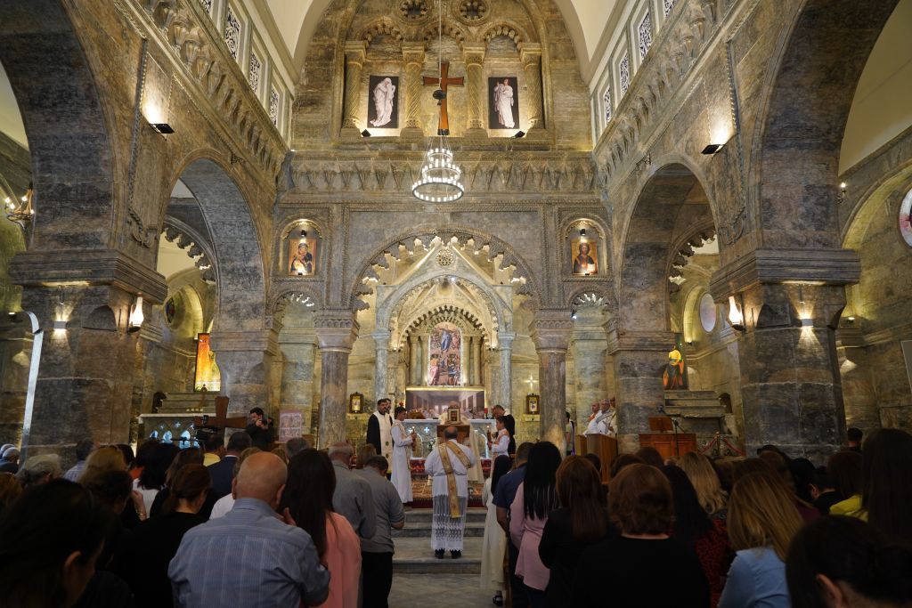 افتتاح كنيسة مار توما.. عودة "الروح" إلى الموصل 2 افتتاح كنيسة مار توما.. عودة "الروح" إلى الموصل