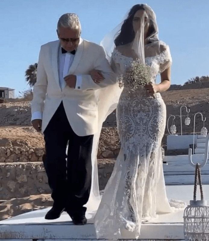 بالصور محمد فراج وبسنت شوقي.. زواج على الطريقة الحديثة