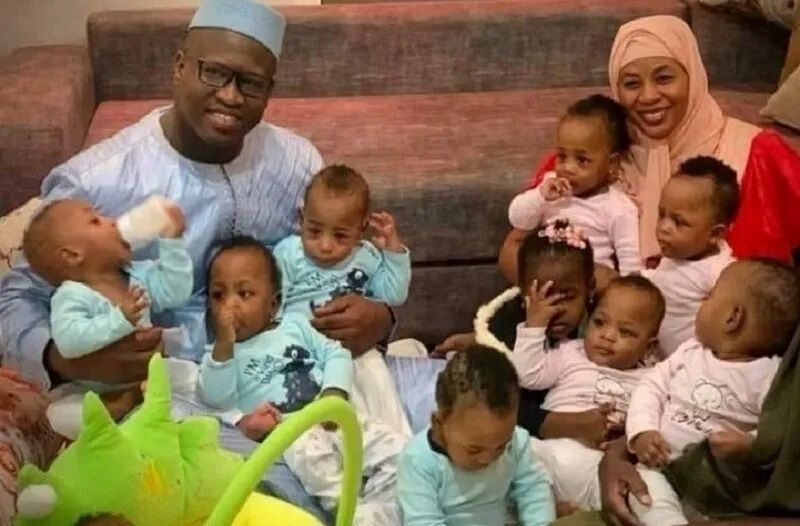 مالي.. 9 توائم يحتفلون بعيد ميلادهم الأول