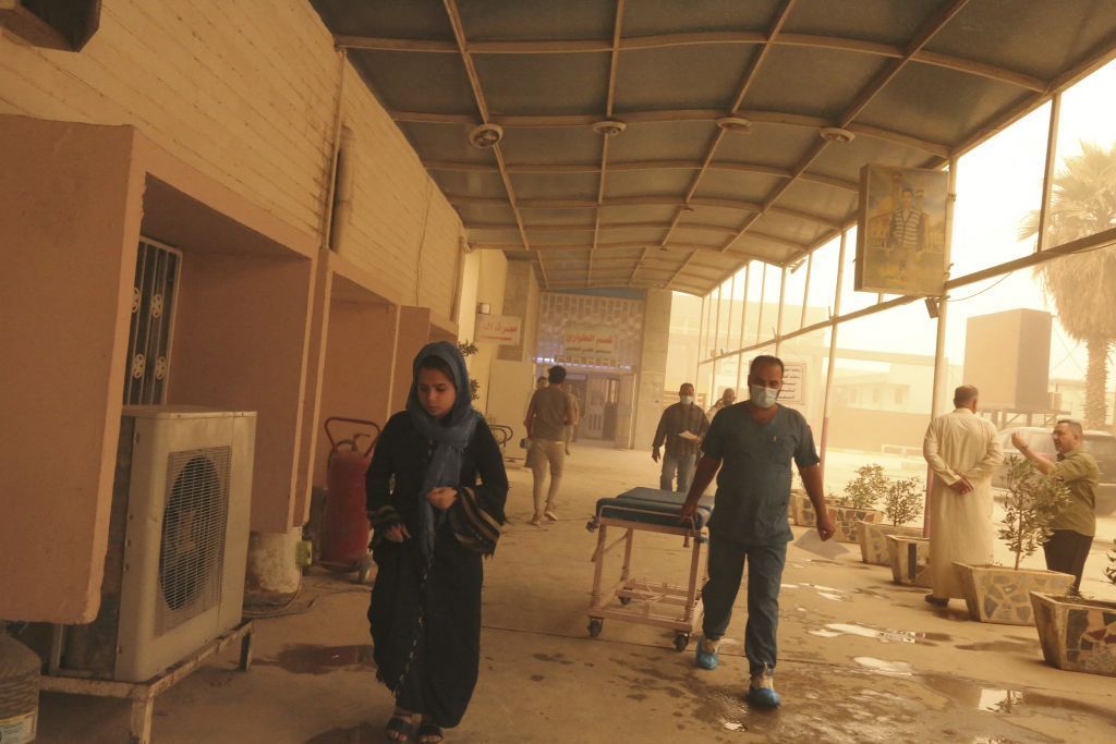 عاصفة ترابية جديدة في العراق