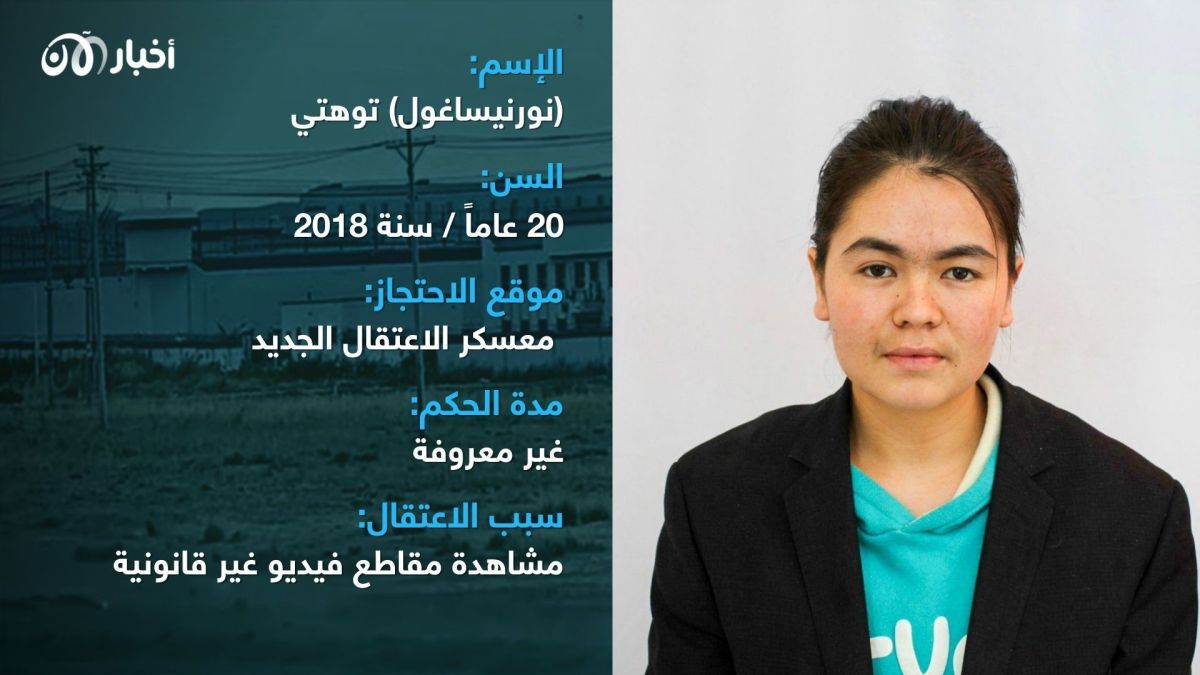 لم يتجاوزن الـ20 عاماً عند اعتقالهن.. ما الذي تريده الصين من فتيات الإيغور داخل معسكرات شينجيانغ؟ 10 لم يتجاوزن الـ20 عاماً عند اعتقالهن.. ما الذي تريده الصين من فتيات الإيغور داخل معسكرات شينجيانغ؟