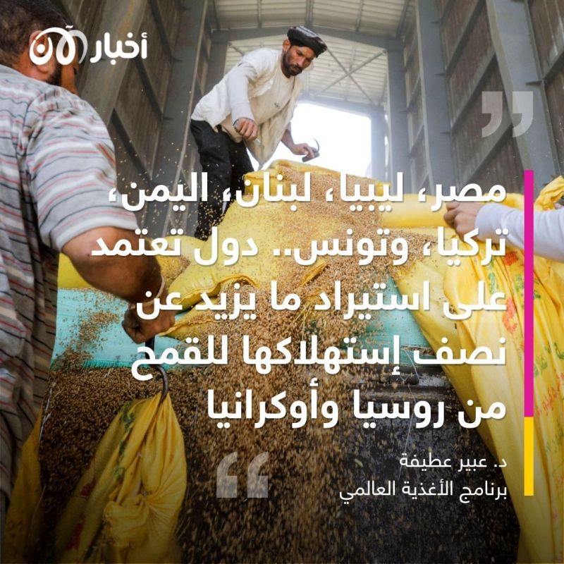 الحرب الروسية على أوكرانيا تهدد بأسوأ أزمة غذاء عالمية.. فماذا عن الشرق الأوسط؟ 1 الحرب الروسية على أوكرانيا تهدد بأسوأ أزمة غذاء عالمية.. فماذا عن الشرق الأوسط؟