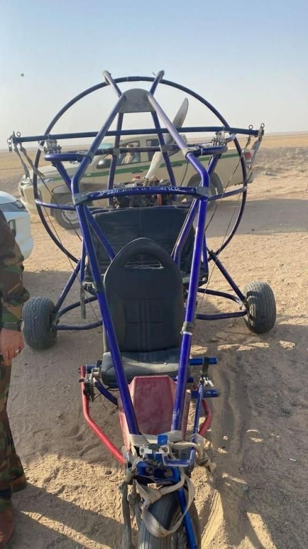 العراق يسقط طائرة شراعية تحمل مليون حبة مخدرة