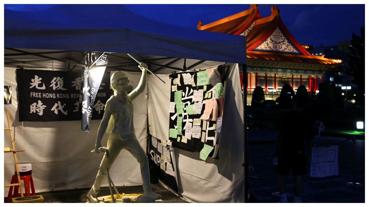 بالصور.. المئات في تايوان يحيون ذكرى مذبحة تيانانمن 3 بالصور.. المئات في تايوان يحيون ذكرى مذبحة تيانانمن