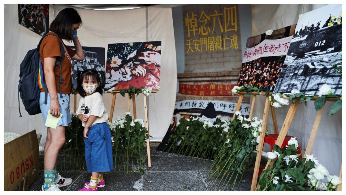 بالصور.. المئات في تايوان يحيون ذكرى مذبحة تيانانمن 1 بالصور.. المئات في تايوان يحيون ذكرى مذبحة تيانانمن