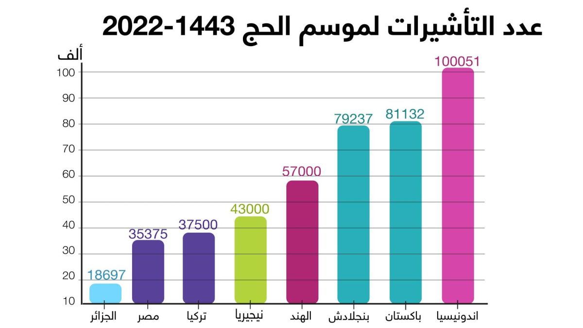 موسم الحج .. أكثر من 300 ألف حاج يصلون إلى السعودية