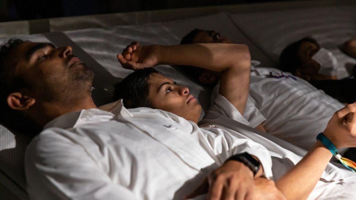 أطفال مركز المشاعر الإنسانية لــ" أصحاب الهمم" في زيارة لمتحف المستقبل