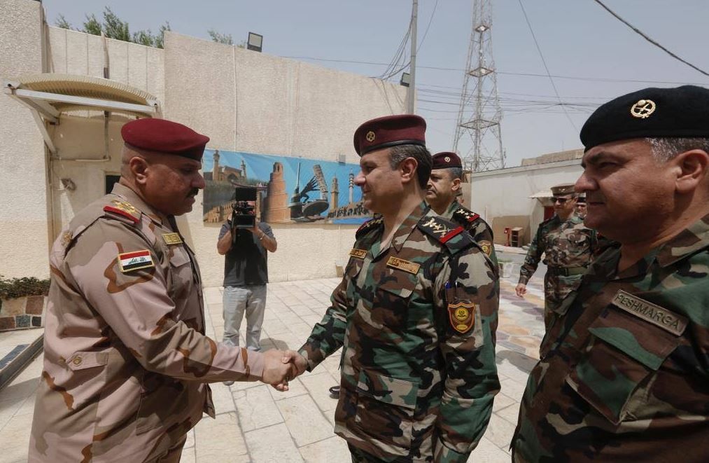 وفد من البيشمركة يصل بغداد لوضع حد لهجمات داعش 1 وفد من البيشمركة يصل بغداد لوضع حد لهجمات داعش