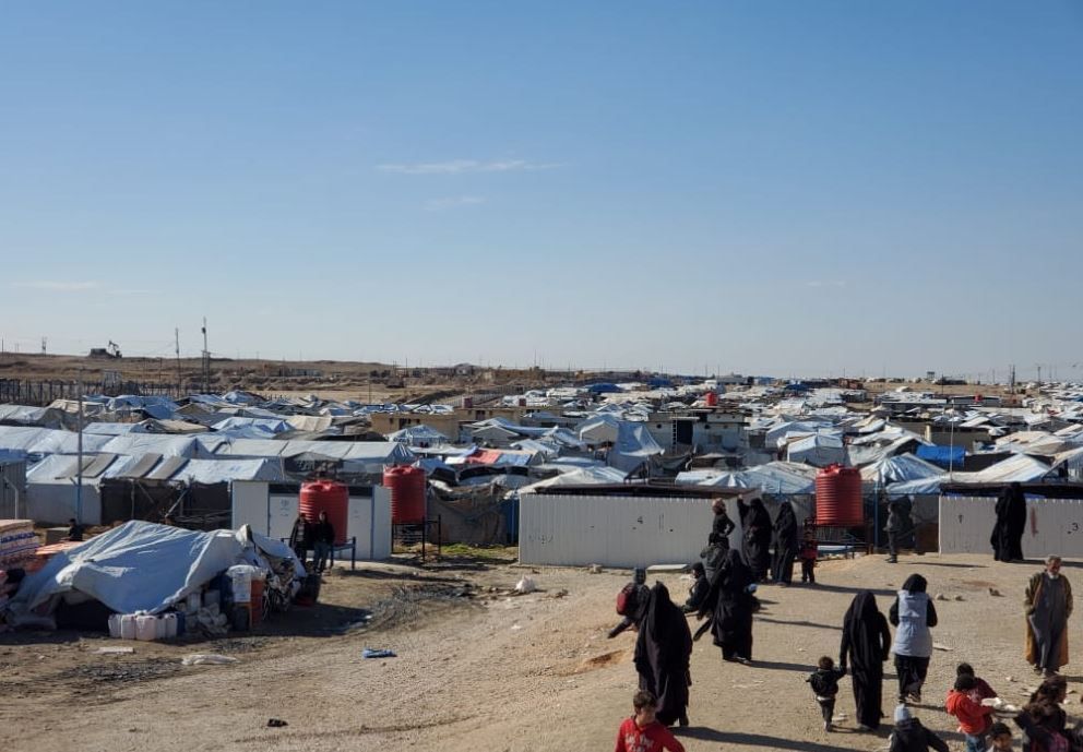 مخيم الهول.. ظروف قاسية وآمال بالنجاة