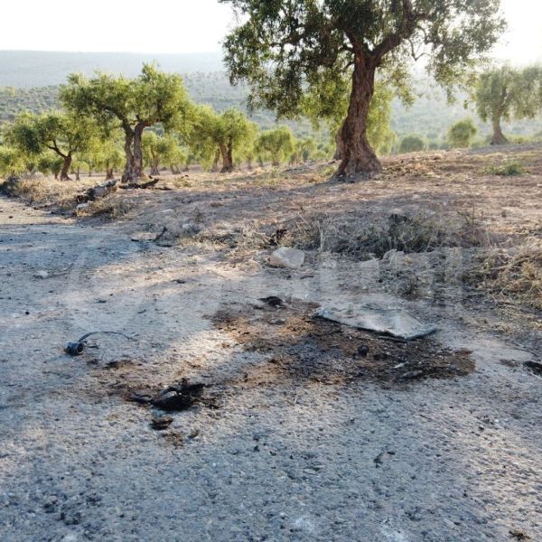 صور حصرية لأخبار الآن من مكان مقتل زعيم داعش في سوريا