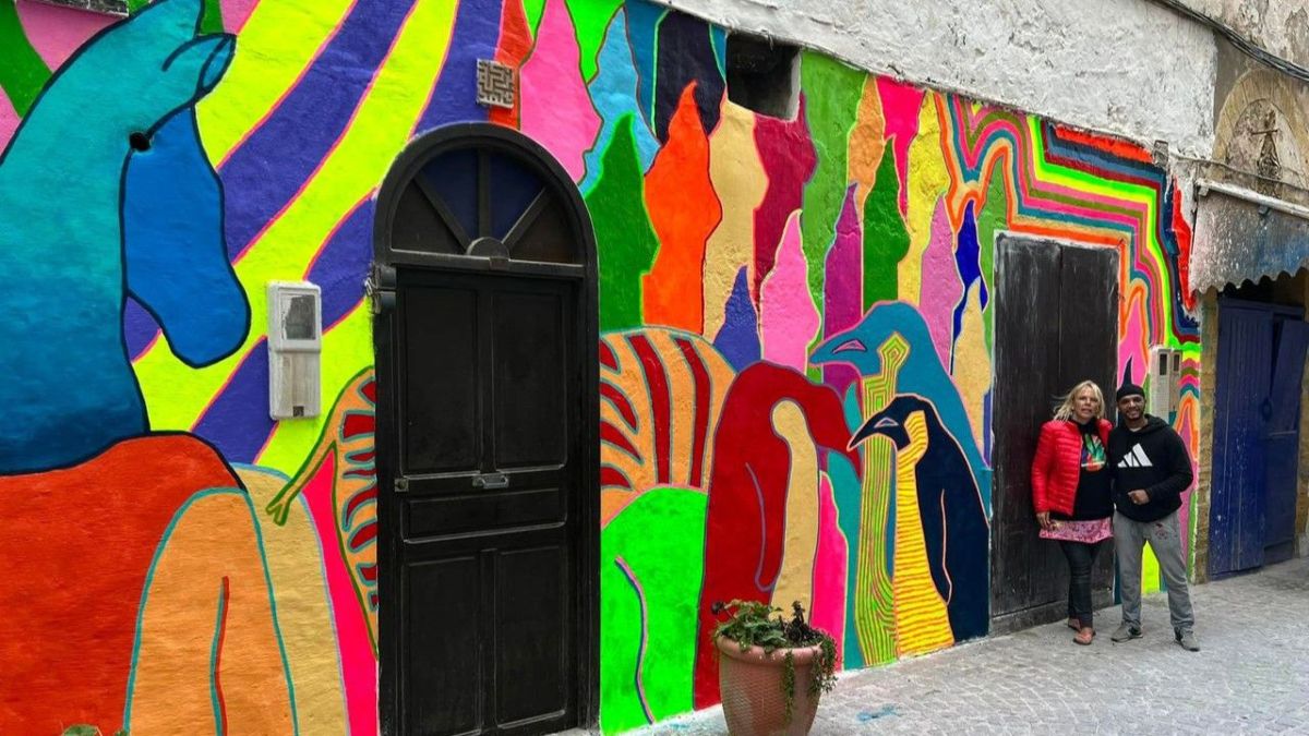 المغرب: مبادرة فنية لتزيين شوارع وأزقة مدينة الصويرة 2 المغرب: مبادرة فنية لتزيين شوارع وأزقة مدينة الصويرة