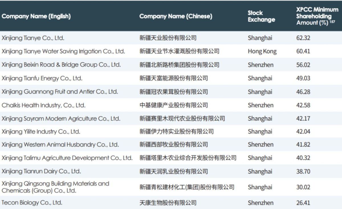 اقتصاد شينجيانغ بقبضة منظمة شبه عسكرية.. تقرير جديد يفضح اضطهاد الإيغور 3 اقتصاد شينجيانغ بقبضة منظمة شبه عسكرية.. تقرير جديد يفضح اضطهاد الإيغور