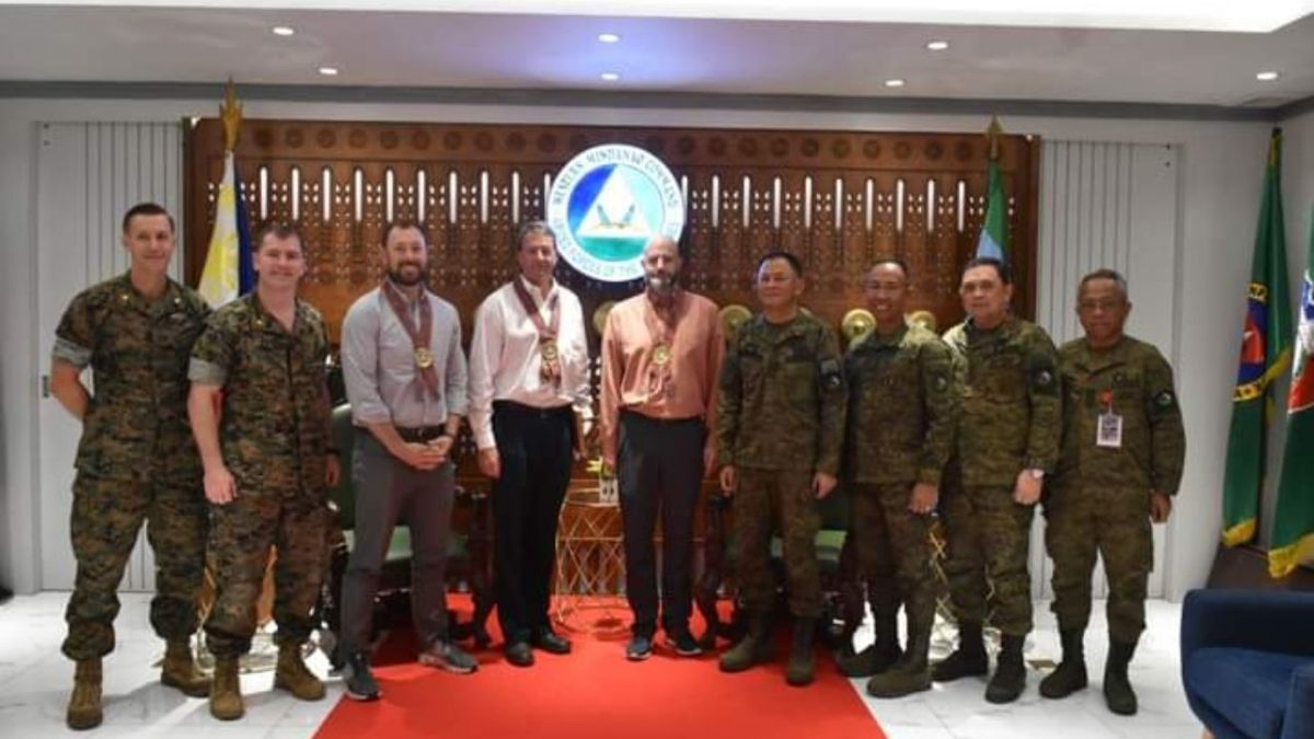 وفد عسكري أمريكي يزور مينداناو بالفلبين