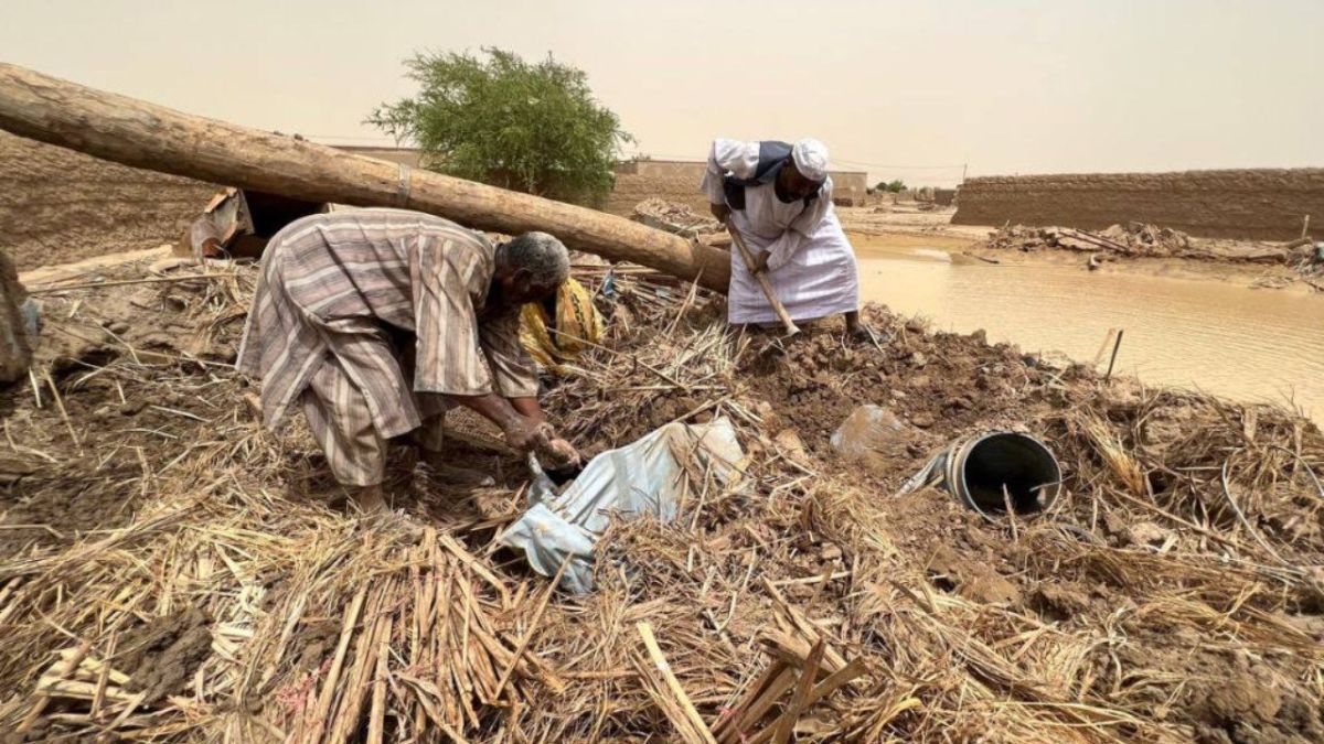 77 قتيلا في السودان جراء الفيضانات