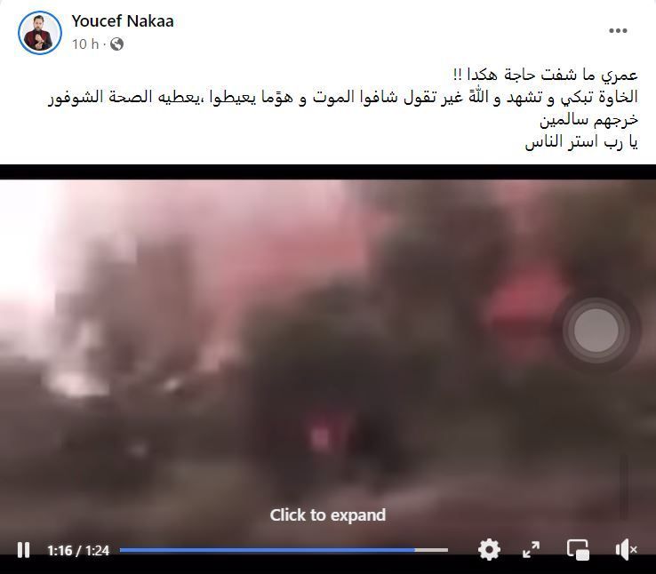 تريندينغ الآن | مشاهد مرعبة لحرائق غابات الجزائر