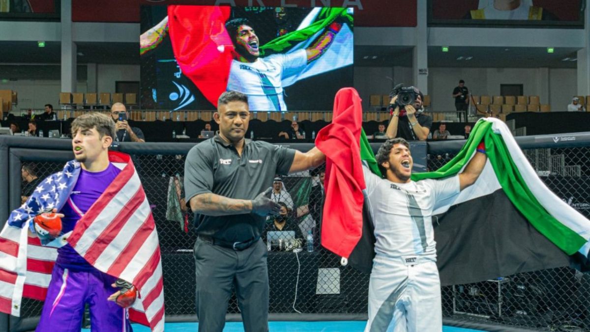 ذهبية وفضية للإمارات في بطولة العالم للفنون القتالية المختلطة