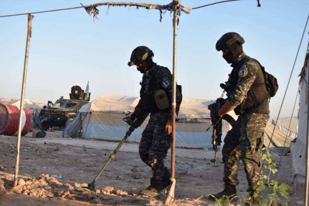 مخيم الهول.. القبض على خلايا نائمة تابعة لداعش