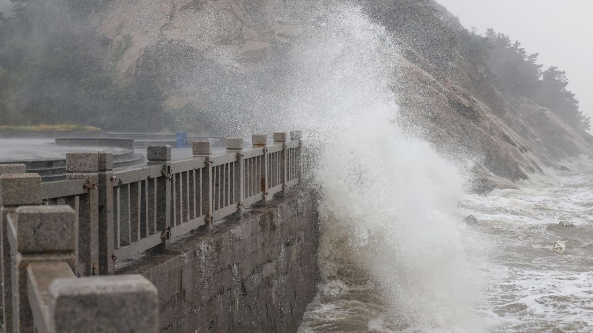 بسبب إعصار مويفا.. إلغاء كل الرحلات الجوية في شنغهاي 1 بسبب إعصار مويفا.. إلغاء كل الرحلات الجوية في شنغهاي