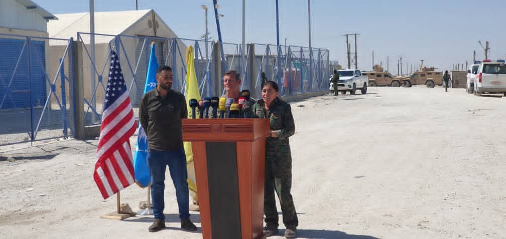 قوات سوريا الديمقراطية تعلن عن انتهاء عملياتها الأمنية في مخيم الهول 2 قوات سوريا الديمقراطية تعلن عن انتهاء عملياتها الأمنية في مخيم الهول