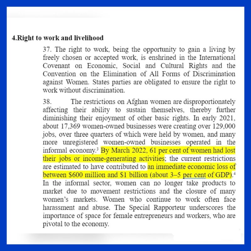 الأمم المتحدة لأخبار الآن: أفغانستان محاصرة والأفغان يعانون من استبداد طالبان 3 الأمم المتحدة لأخبار الآن: أفغانستان محاصرة والأفغان يعانون من استبداد طالبان
