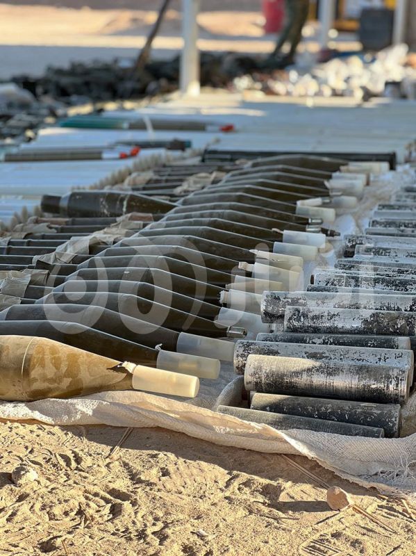 صواريخ محمولة على الكتف وكميات هائلة من الأسلحة والذخائر.. إحباط عملية ضخمة لداعش قرب مخيم الهول 7 صواريخ محمولة على الكتف وكميات هائلة من الأسلحة والذخائر.. إحباط عملية ضخمة لداعش قرب مخيم الهول