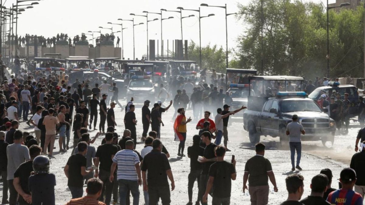 العراق.. تجدد المواجهات بين الأمن وأنصار الصدر